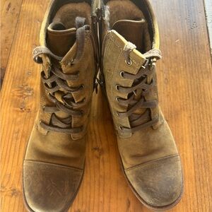 UGG Brown Suede Ankle Boots